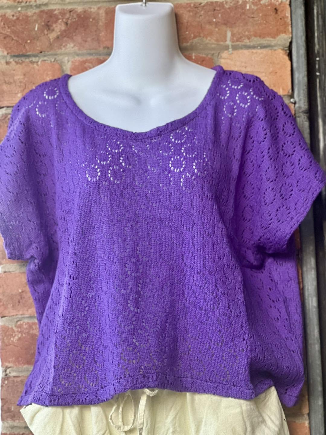 Knit Kaftan Top