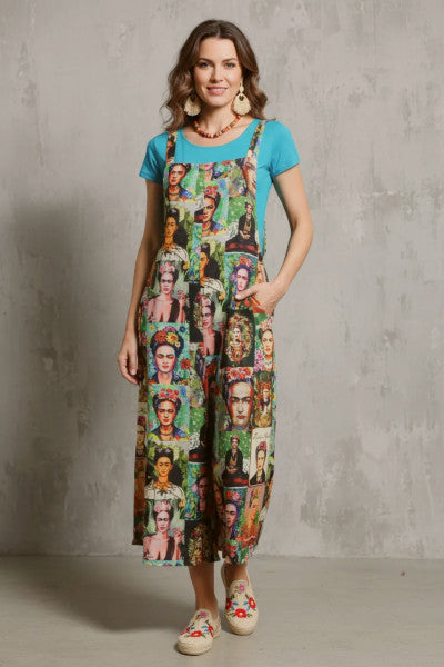 Frida Cotton Overalls