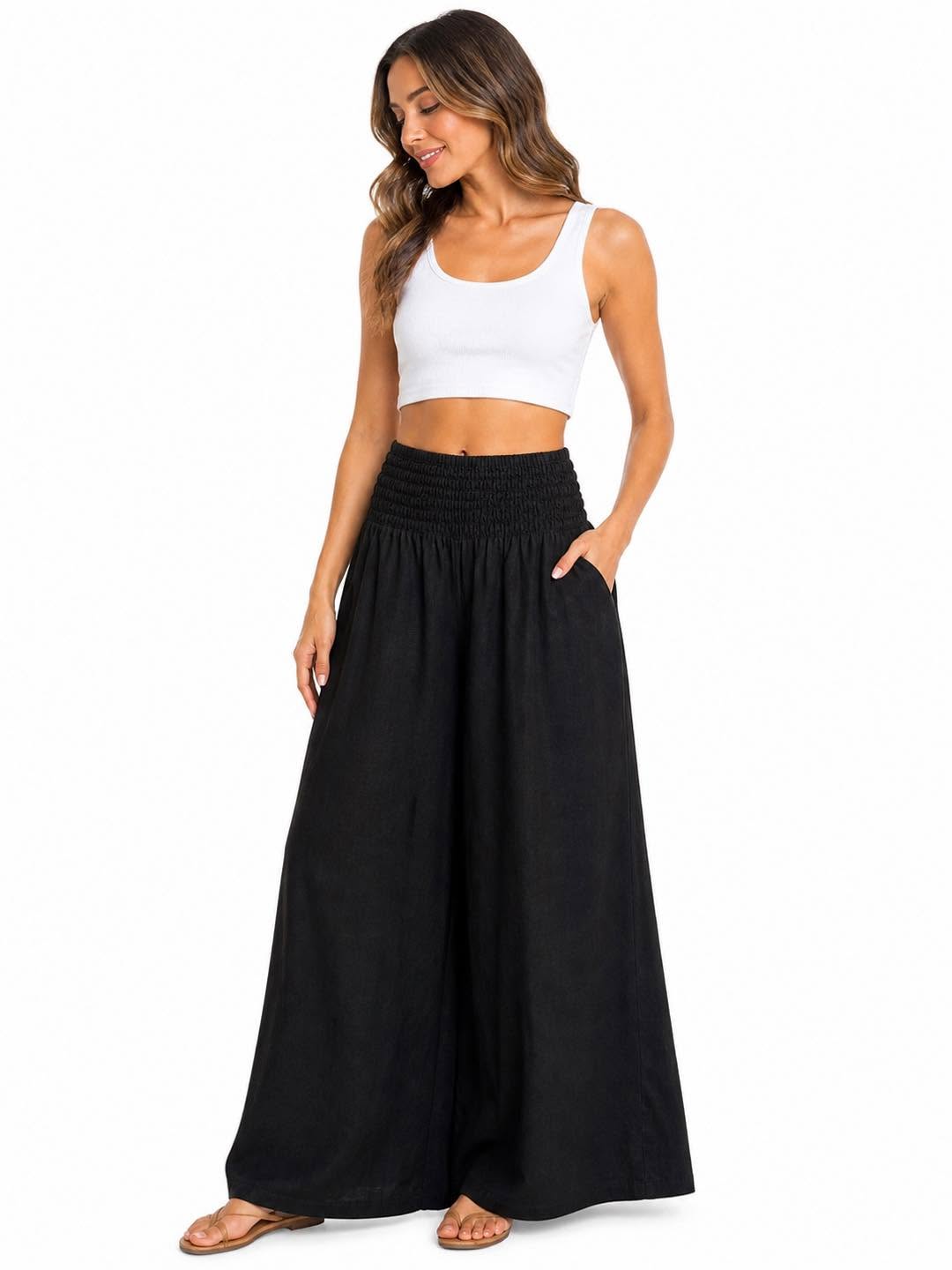 Plain Cotton Plazo Pant