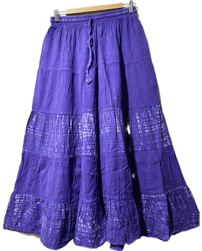 Maxi Cotton Panel Skirt