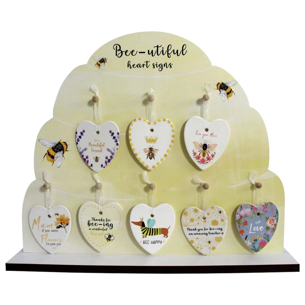 Hanging Heart - Bee Sayings