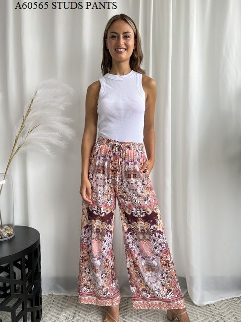 🌟SALE - Pink Diamanti Flared Pants