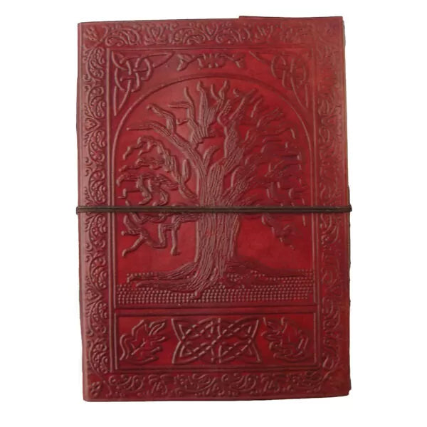 Leather Journal Tree Of Life 18cm x 25cm