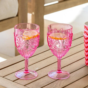 Summer Set/2 Outdoor Wine Glasses