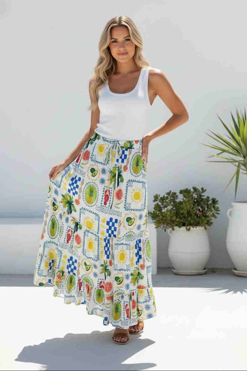 Summer Vacay Maxi Skirt