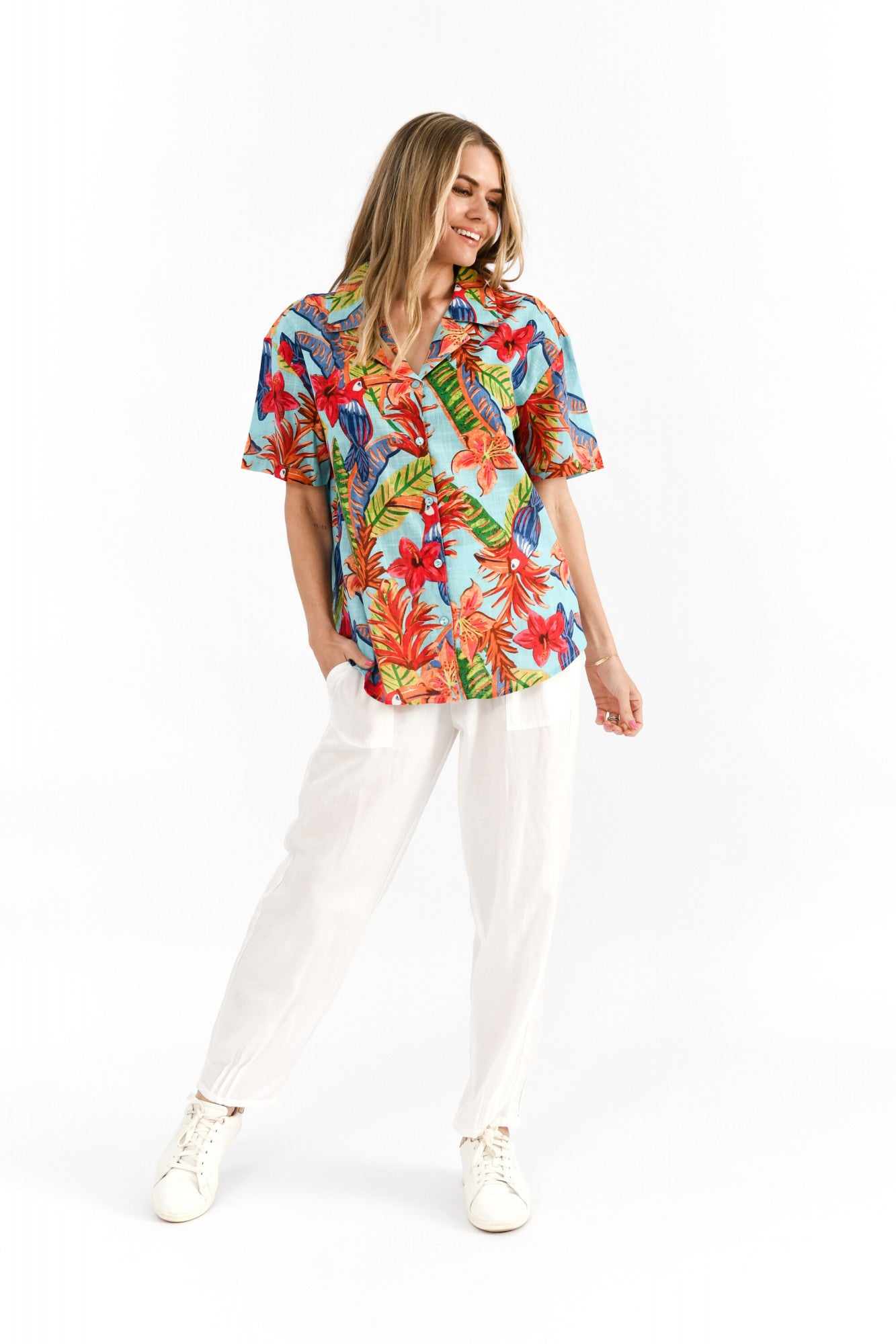 Top Collar - Toucan Jungle