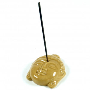 Small Buddha Head Incense Holder