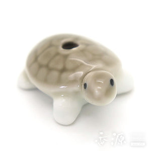 Small Ceramic Turtle Incense Holder