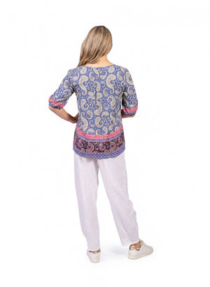 Top Style 2 - Paisley 3 Print