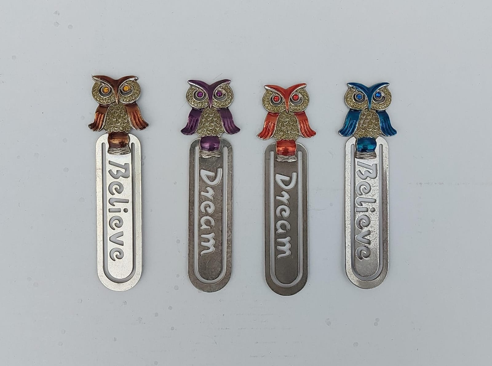Bling Faith Owl Bookmarks