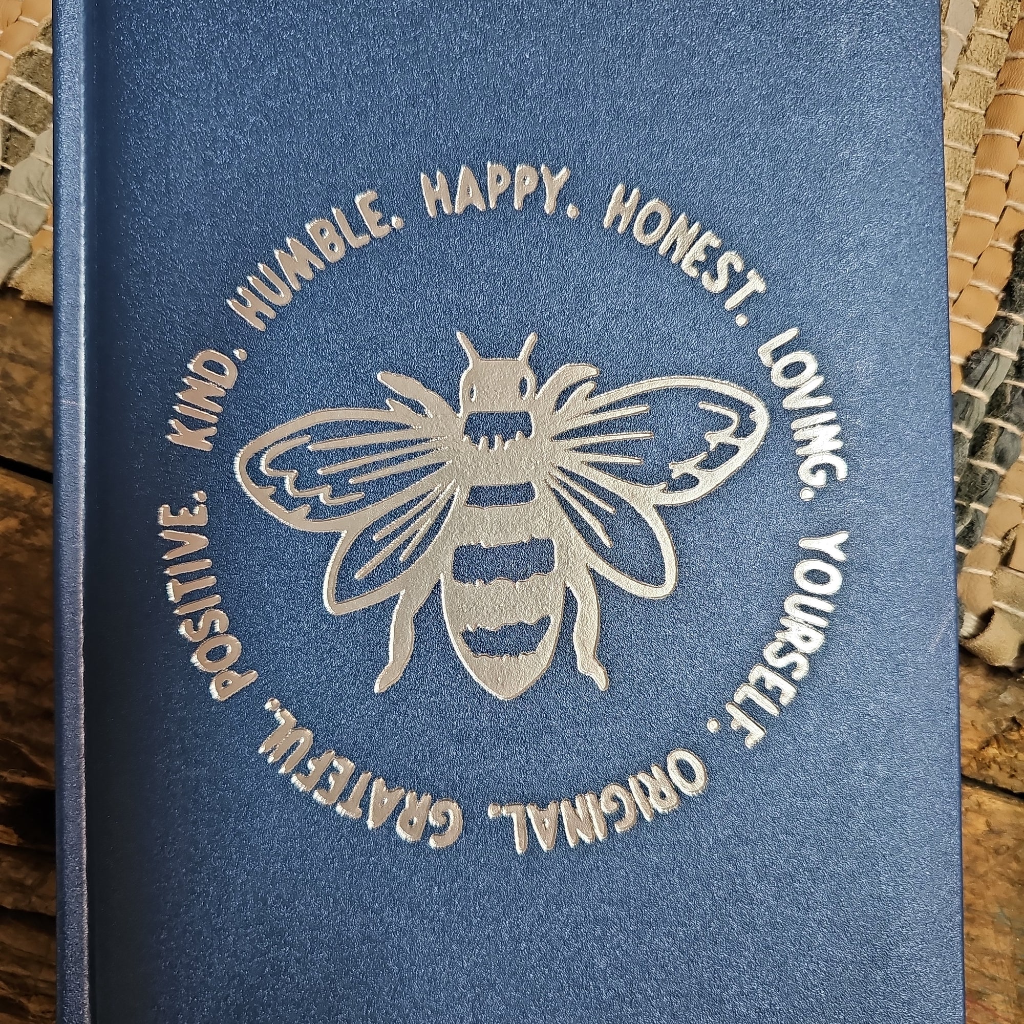 A5 JOURNALS WITH GRAPHIC FOIL - BEES