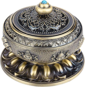 #Lotus Metal Resin/Incense Holder