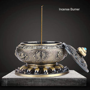 #Lotus Metal Resin/Incense Holder