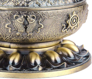#Lotus Metal Resin/Incense Holder