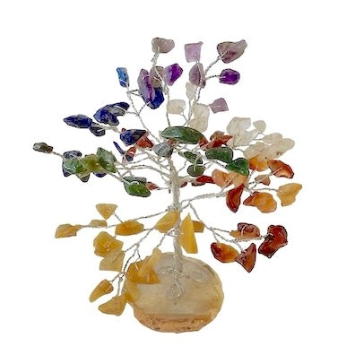 #Stone Base Chakra 100 Gem Tree