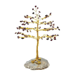 Stone Base 100 Gem Crystal Tree