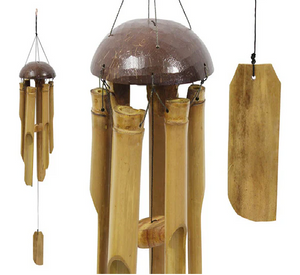50cm Bamboo Antique/Natural Wind Chime