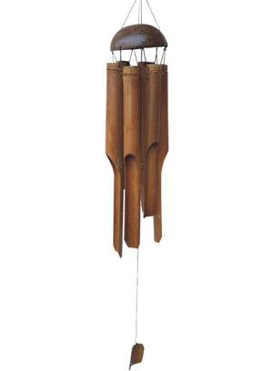 30cm Bamboo Antique/Natural Wind Chime