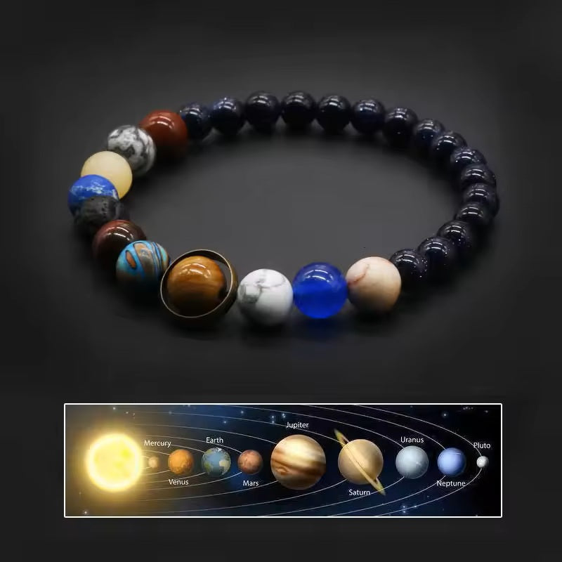 Solar System Stone Bracelet