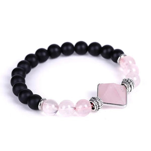 Crystal Pyramid Bracelet