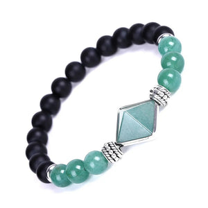 Crystal Pyramid Bracelet