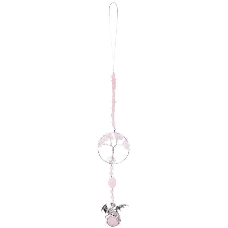 Tree Of Life Hanging Crystal Dragon
