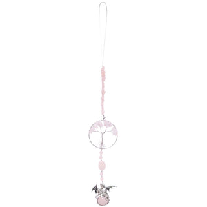 Tree Of Life Hanging Crystal Dragon