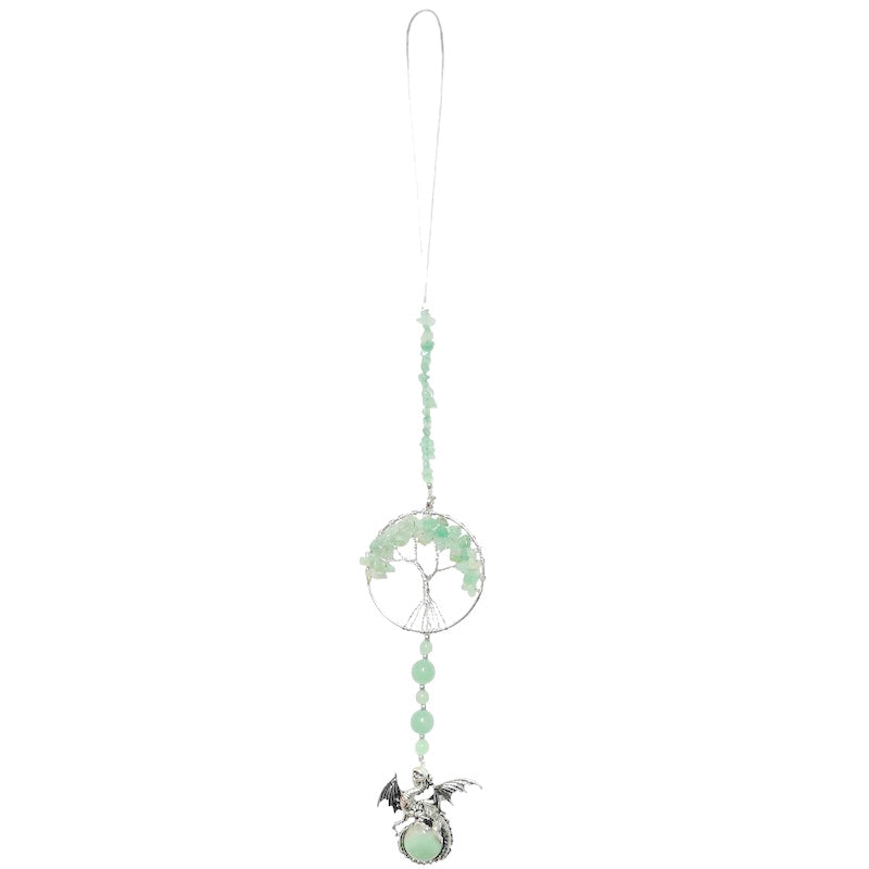 Tree Of Life Hanging Crystal Dragon