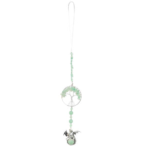Tree Of Life Hanging Crystal Dragon