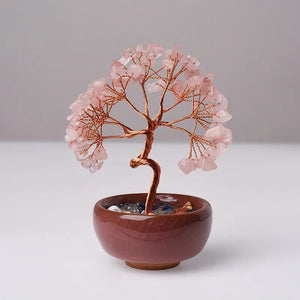 Bonsai Beaded Tree With Pot Base