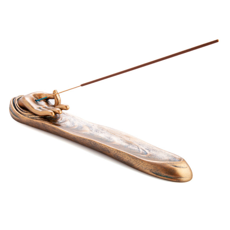 Zen Hand Flat incense Burner