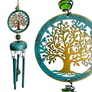 #Tree Of Life Windchime With Heart