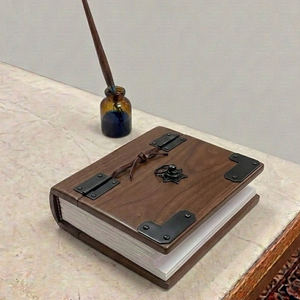 Wooden Desk Journal