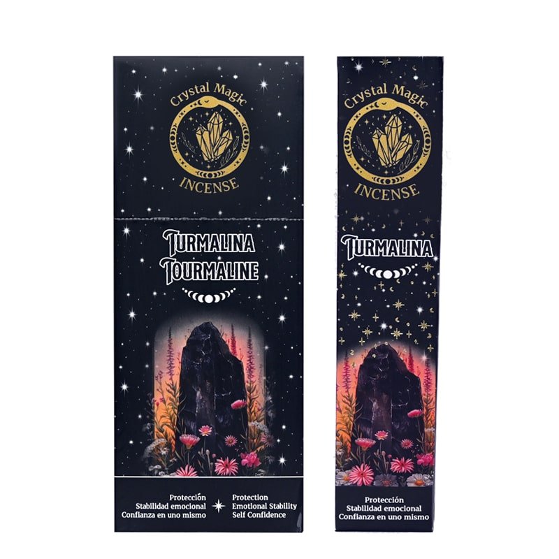Crystal Magic Black Tourmaline Incense