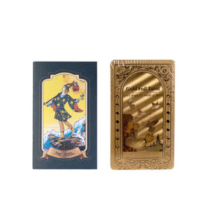 Gold Foil Pack Tarot Card