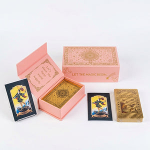 Gold Foil Pack Tarot Card