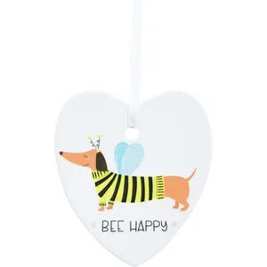 Hanging Heart - Bee Sayings