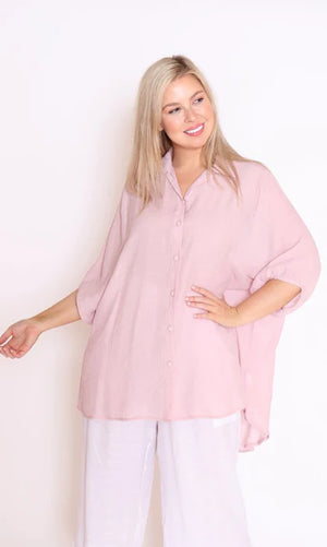 ELOISE COLLAR BUTTON BLOUSE