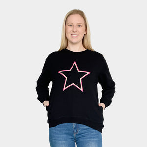 STAR SWEATSHIRT W/ POCKETS