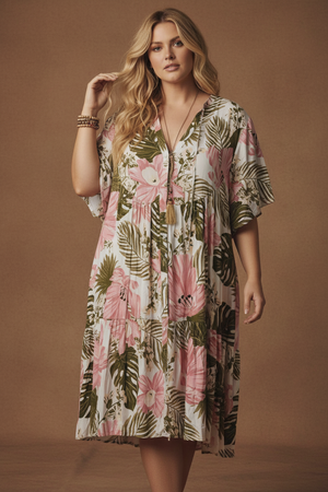 #Oasis Print Farrow Dress MULTI