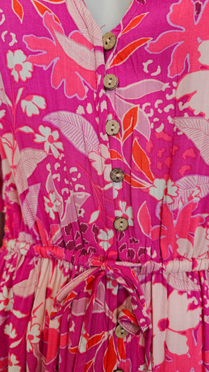 #Eloise V Neck Maxi Dress