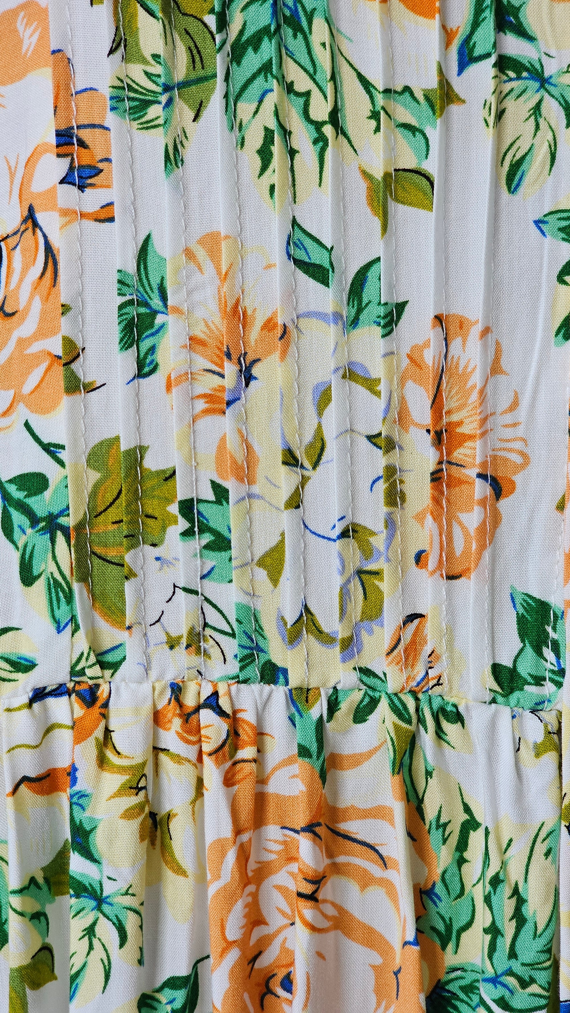 GARDEN MINI DRESS PUFF SLEEVE