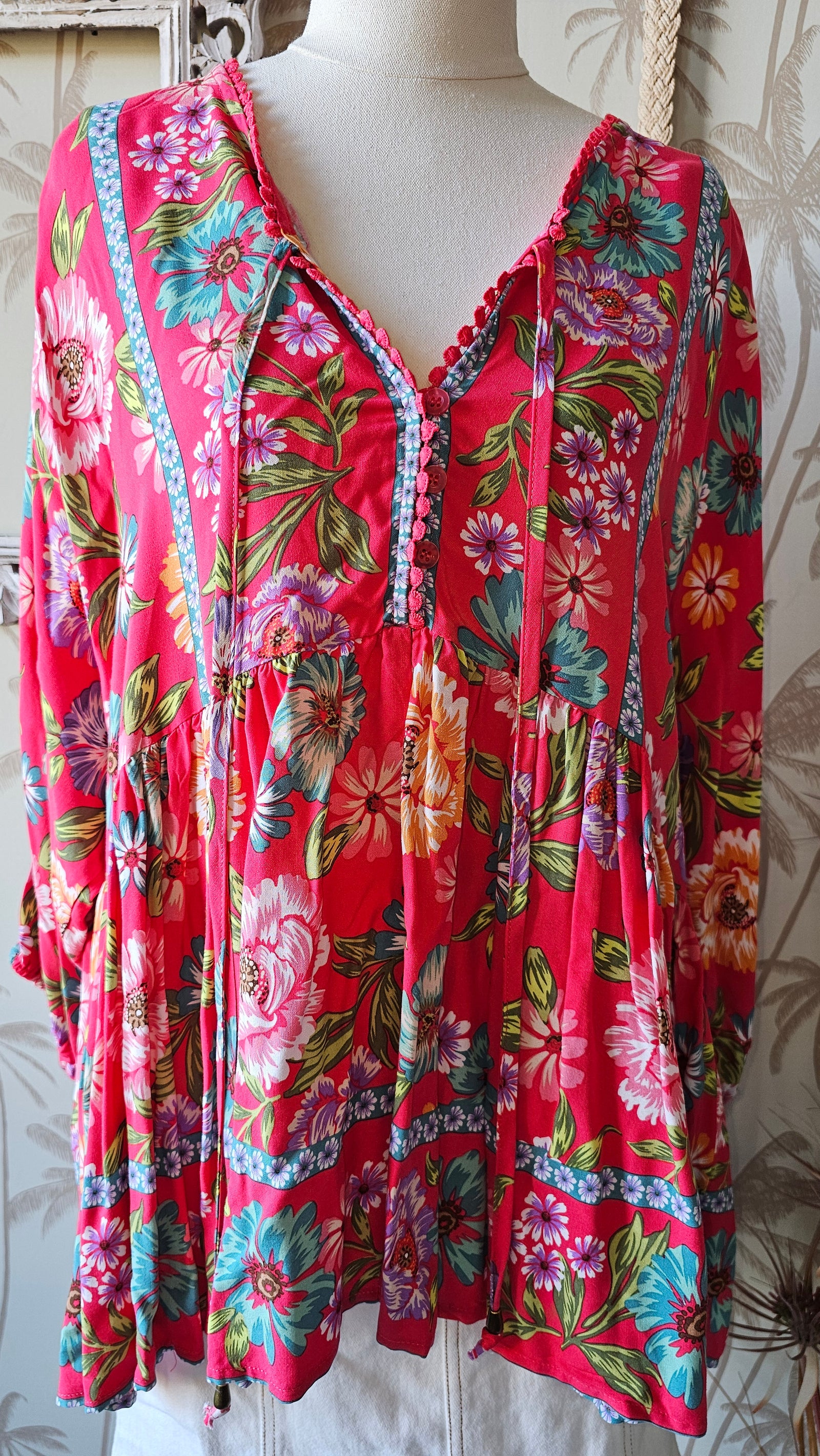 Adalee 3/4 Sleeve Top