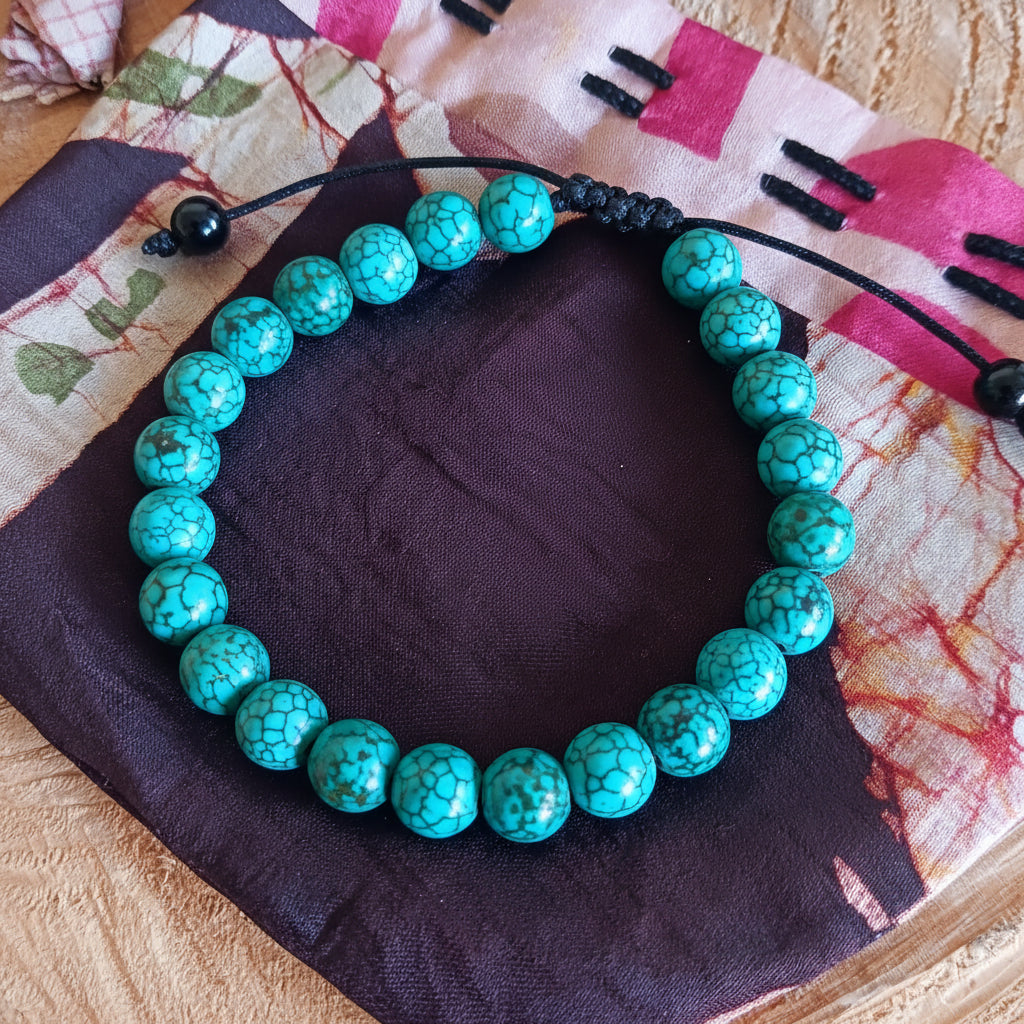 Turquoise Beaded Bracelet