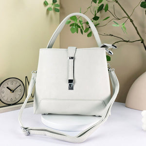 #Adjustable Strap Satchel Handbag