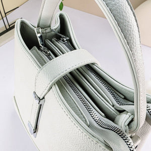 #Adjustable Strap Satchel Handbag