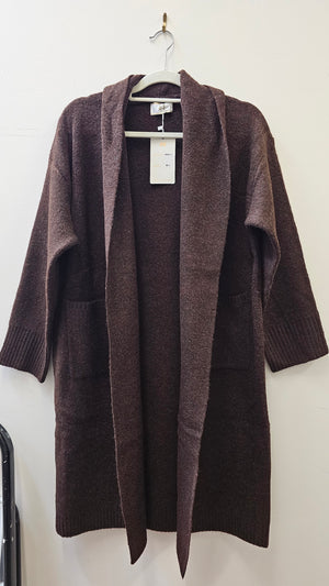 #Clarinda Long Knit Jacket
