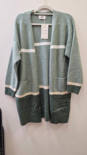 #Cleofe Soft Knit Long Jacket