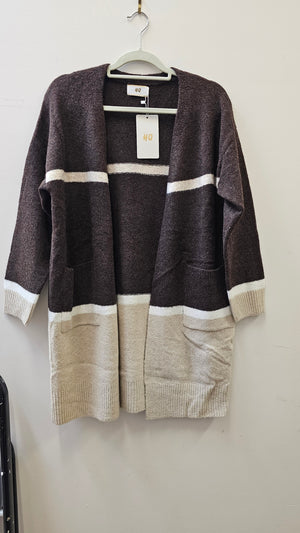 #Cleofe Soft Knit Long Jacket