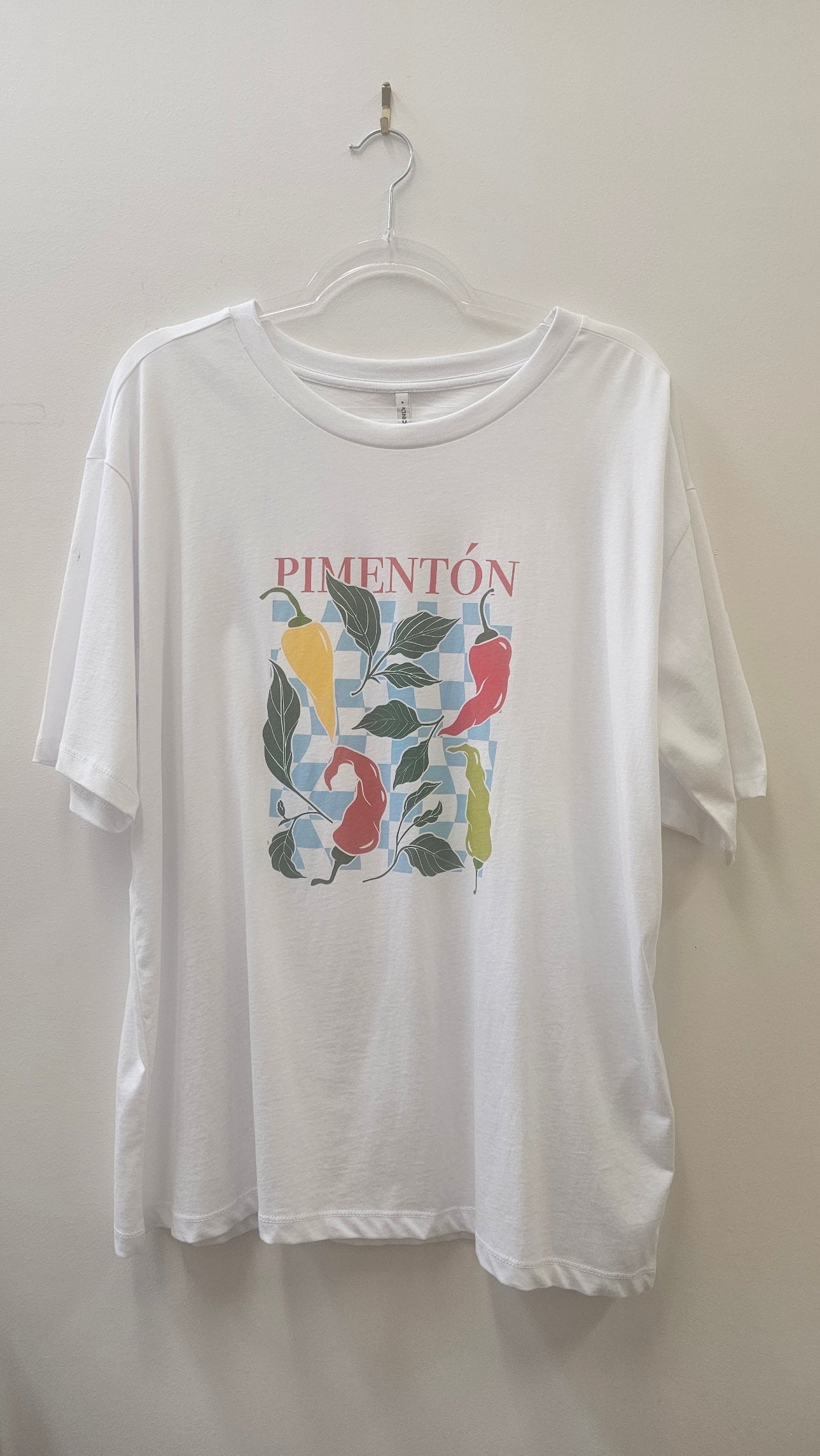 #Rose Oversize Tee Pimeton
